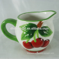 Lovely ceramic cherry water jugs